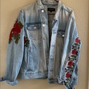Pacsun denim button up jacket